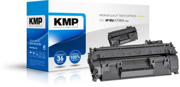 KMP H-T233 Tonerkartusche ersetzt HP 80A (CF280A)