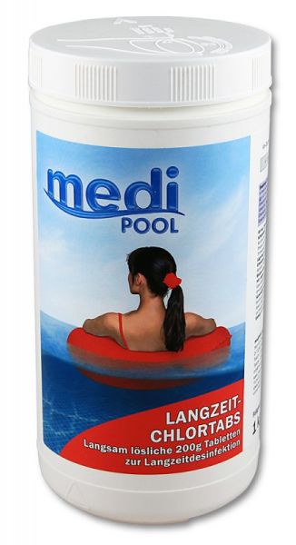 mediPOOL Langzeit-Chlor Tabs 6x 1kg