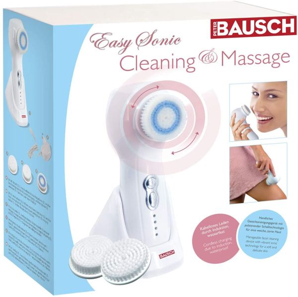 Peter Bausch - Easy Sonic - Cleaning & Massage Gesichtsreinigungsgerät mit pulsierender Schalltechno