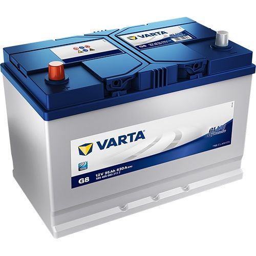 VARTA Blue Dynamic 5954050833132 Autobatterien, G8, 12 V, 95 Ah, 830 A