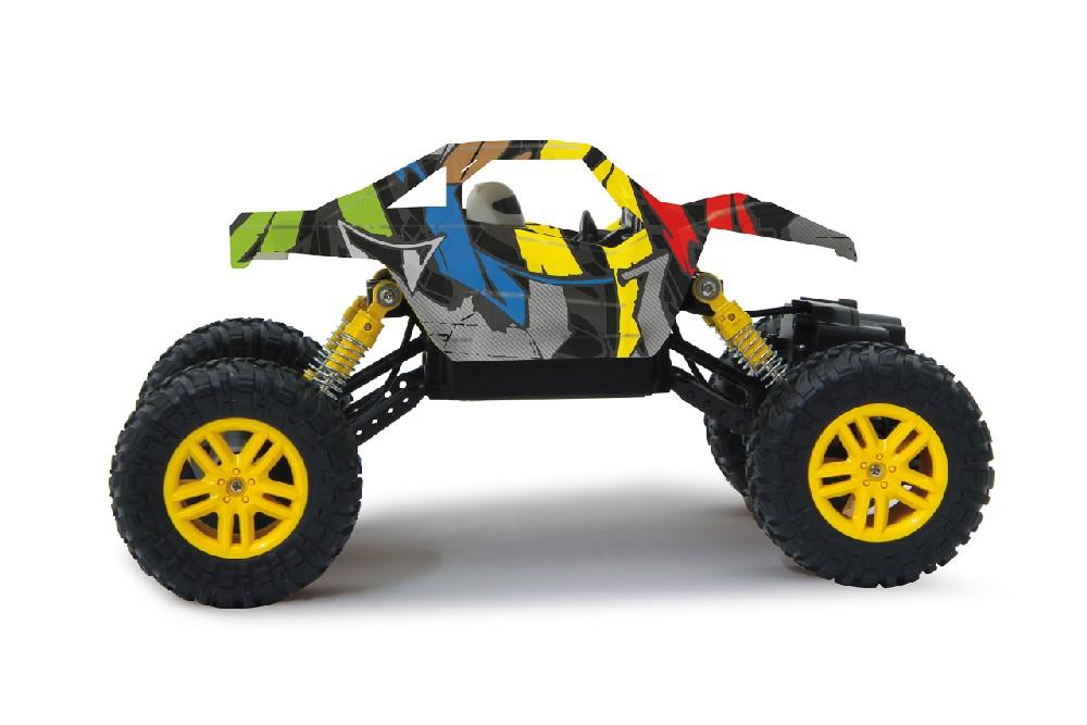 RC Hillriser Crawler 1:18 4WD 2,4GHz gelb ferngesteuertes Auto Jamara 