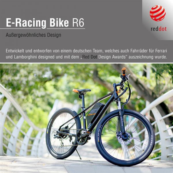 Sachsenrad E-Racing Mountain Bike R6 27,5 Zoll
