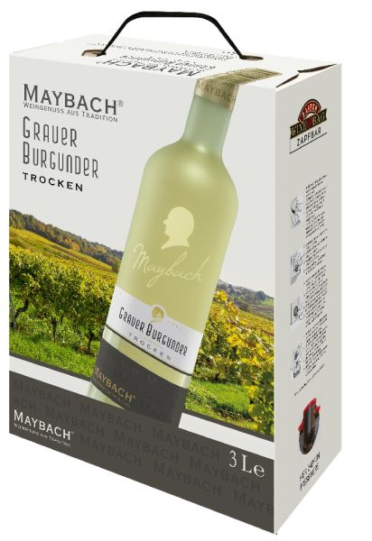 Maybach Grauburgunder trocken 3,0l Bag in Box