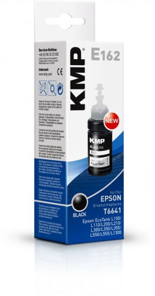 KMP E162 Nachfülltinte für Epson T6641 (C13T66414A)