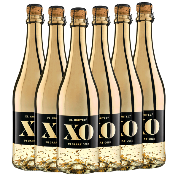 El Cortez® XO 24 Carat Gold Schaumwein 0,75l - 6er Karton