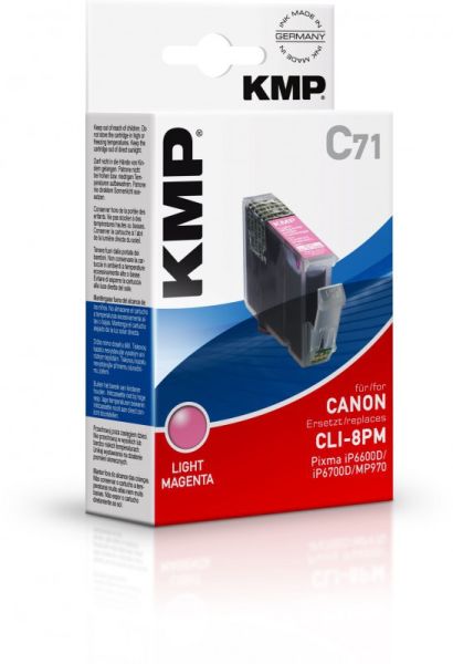 KMP C71 Tintenpatrone ersetzt Canon CLI8PM (0625B001)