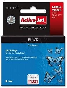 TIN ACTIVEJET AE-1281R Refill für Epson T1281 black