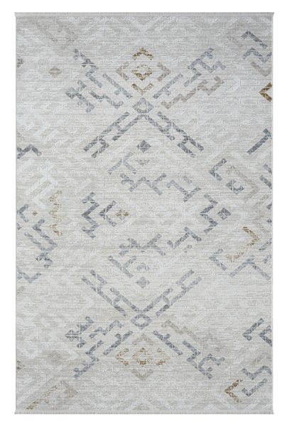 Teppich Leona, 200cm x 290cm, Farbe Beige, rechteckig, Florhöhe 10mm