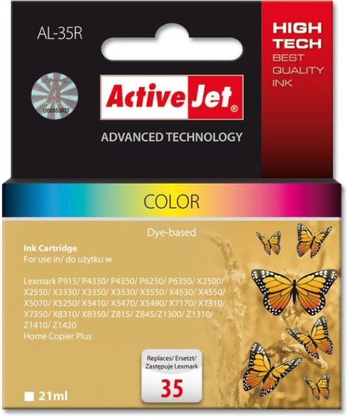 TIN ACTIVEJET AL-35R Refill für Lexmark No.35 colour