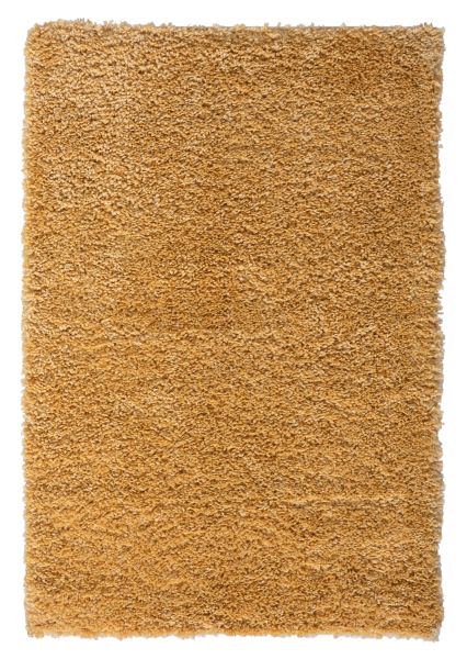 Teppich Elodie 100cm x 150cm, Farbe Goldfarben, rechteckig, Florhöhe 37mm