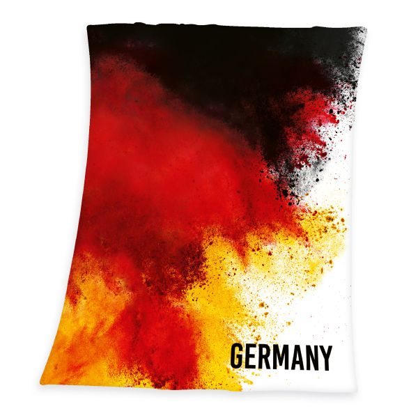 Germany Soft-Fleecedecke, 130x160 cm