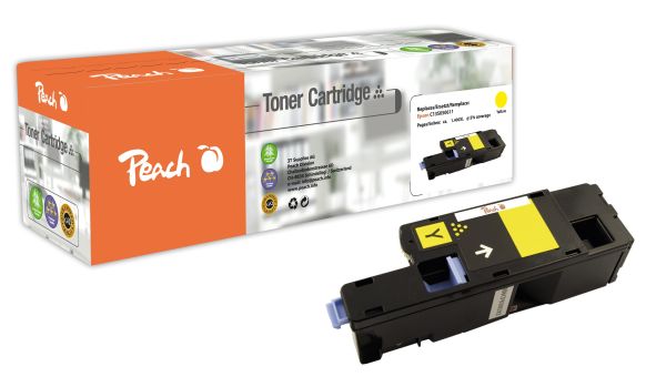 Peach Tonermodul gelb kompatibel zu Epson C13S050611