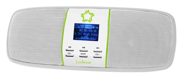 Lexibook® Tragbare Musikbox - Grün fluo