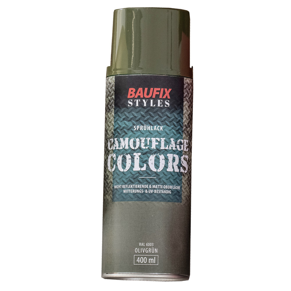Camouflage Paint Spray Olive 400ml - KRYLON