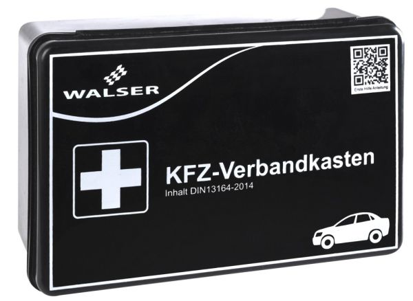 Walser KFZ Verbandskasten, Schwarz