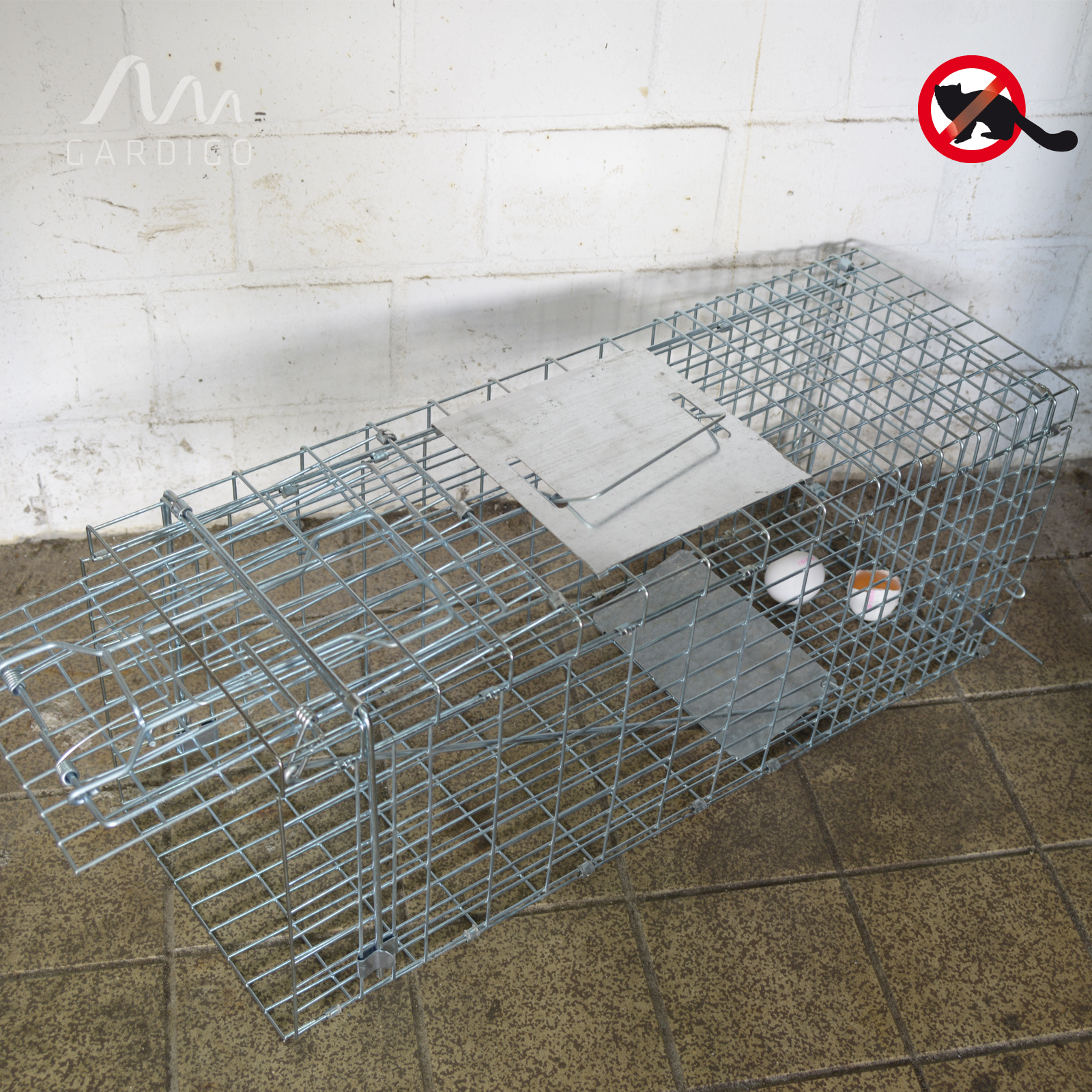 Gardigo Katzen-Marder-Lebendfalle Käfig