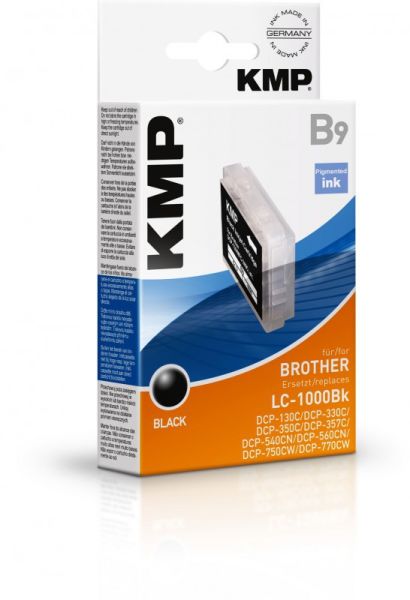 KMP B9 Tintenpatrone ersetzt Brother LC970BK