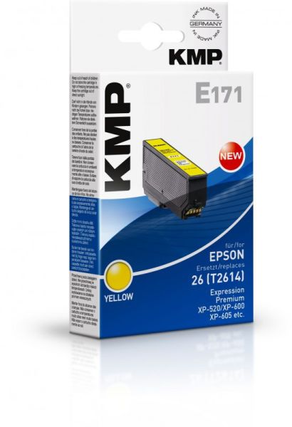 KMP E171 Tintenpatrone ersetzt Epson 26 (C13T26144010)