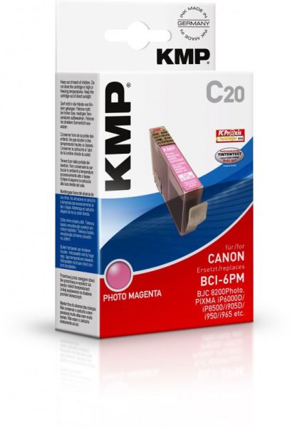 KMP C20 Tintenpatrone ersetzt Canon BCI6PM (4710A002)