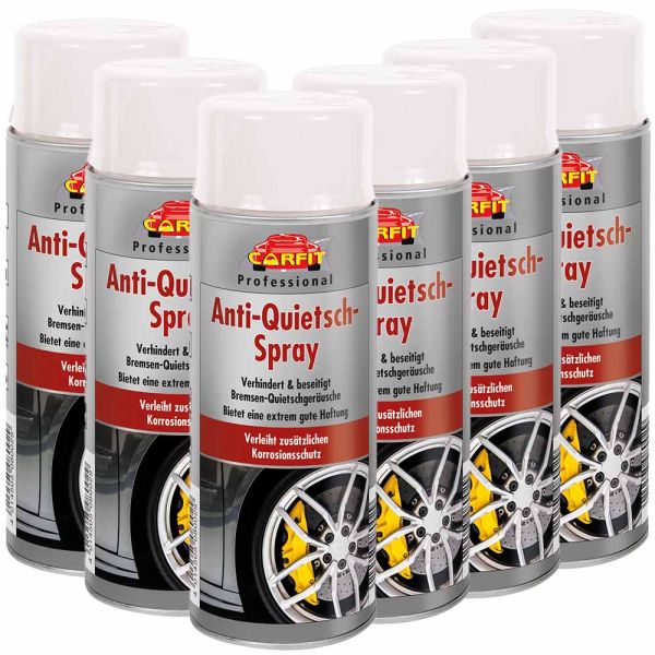 Carfit Anti-Quietsch-Spray 6er-Set