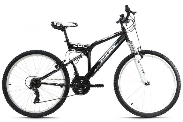 KS Cycling Mountainbike Fully 26'' Zodiac schwarz RH 48 cm