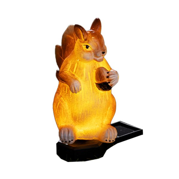 I-Glow LED-Solar-Tier Eichhörnchen