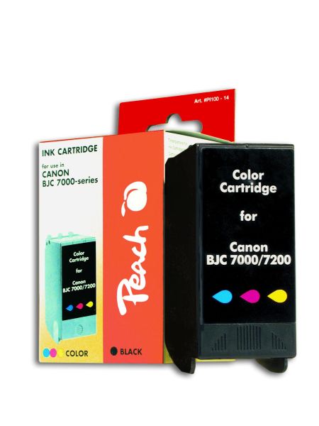 Peach Tintenpatrone color kompatibel zu Canon BCI-61
