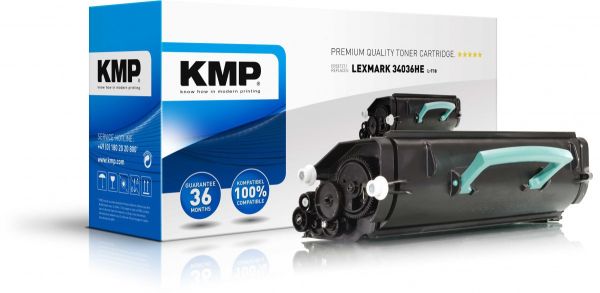 KMP L-T18 Tonerkartusche ersetzt Lexmark (34036HE)