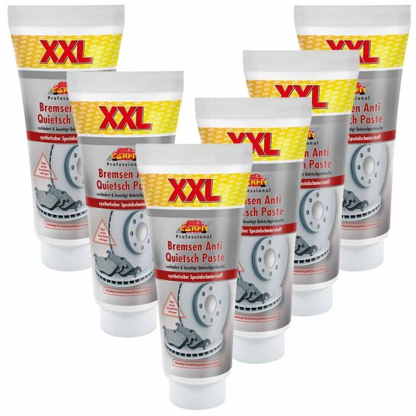 Carfit Professional XXL-Bremsen-Anti-Quietsch-Paste 240 ml - 6er-Set