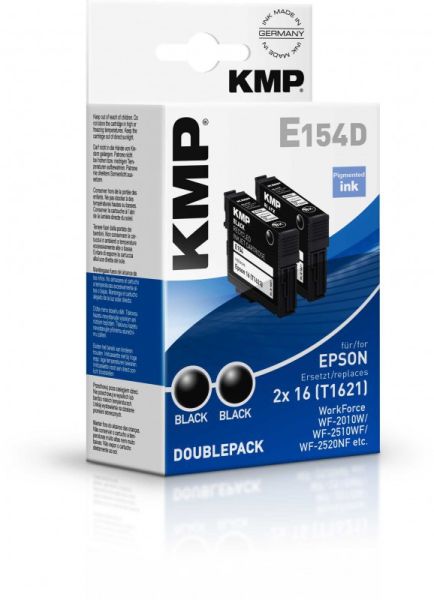 KMP E154D Tintenpatrone ersetzt Epson 16 (C13T16214010)