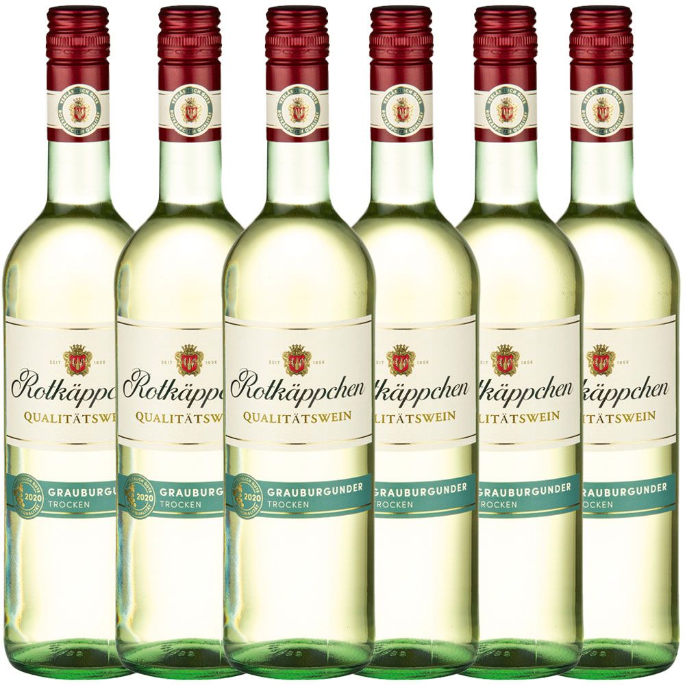 Rotkäppchen Weißwein Grauburgunder trocken - 6er Karton Rotkäppchen Norma24 DE