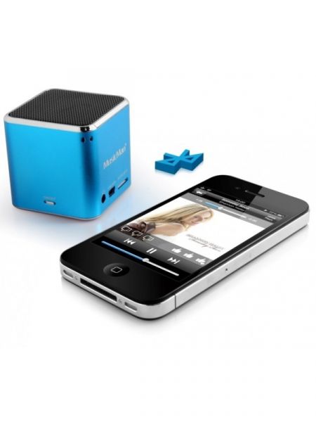 Mini Musicman Wireless Soundstation BT-X2 Blau