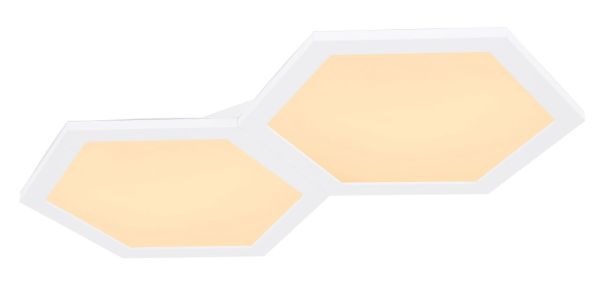 Globo Lighting - LEANARA - Deckenleuchte Metall weiß, LED