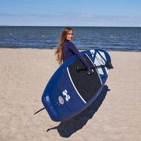 HOME DELUXE Stand up Paddle Board MOANA Blau L - 366 x 81 cm