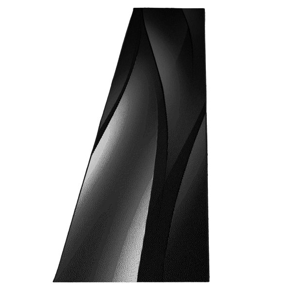 Ayyildiz Teppich, PLUS 8010, BLACK, 80 x 300 cm