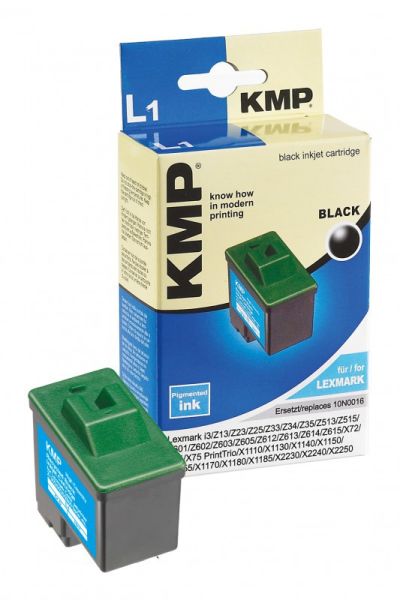 KMP L1 Tintenpatrone ersetzt Lexmark 16 (10N0016E)