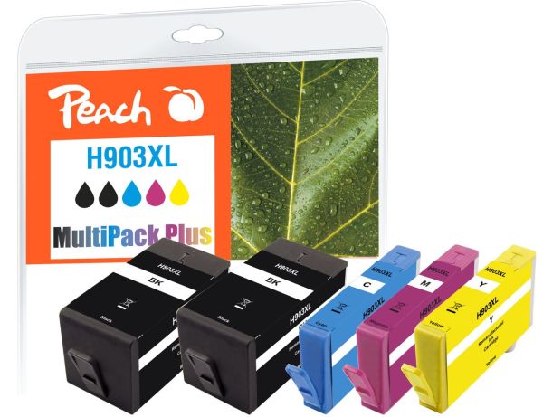 Peach Spar Pack Plus Tintenpatronen ersetzt HP No. 903XL