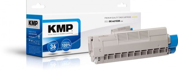 KMP O-T31 Tonerkartusche ersetzt OKI 44315308