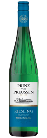 Prinz von Preussen Riesling halbtrocken QW Rheingau 2014