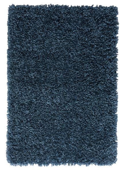 Teppich Elodie, 60cm x 90cm, Farbe Dunkelblau, rechteckig, Florhöhe 37mm