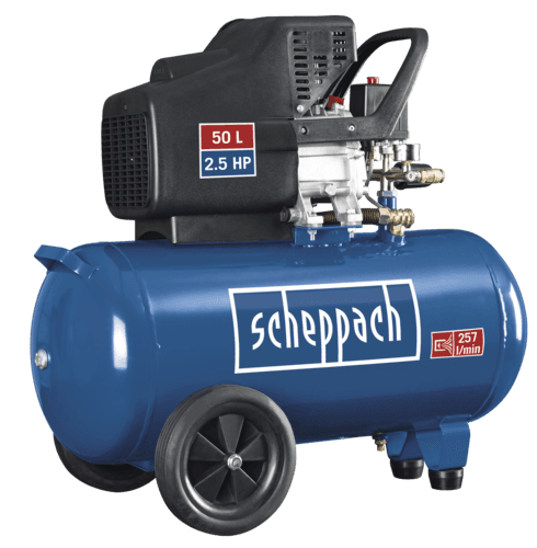 Scheppach Kompressor 50 l, 10 bar, 1,8 kW ölgesch.