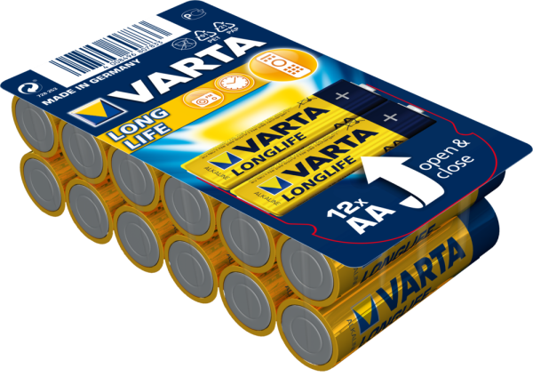VARTA Longlife Batterien AA 12er