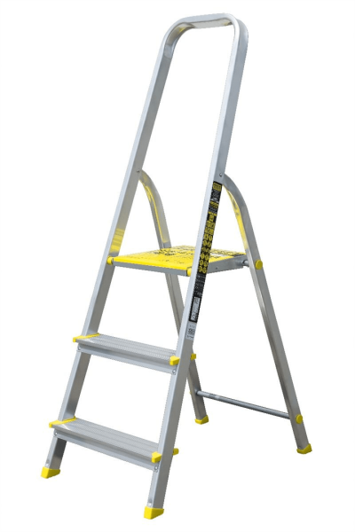 Leiter - Aluminium , 3 Stufen , klappbar , belastbar - 120 kg