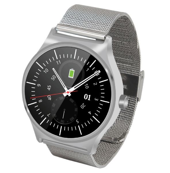 GoClever Fit Watch ELEGANCE Smartwatch silberfarben