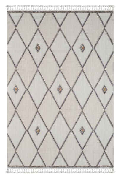 Teppich Felice, 200cm x 290cm, Farbe Beige, rechteckig, Florhöhe 10mm