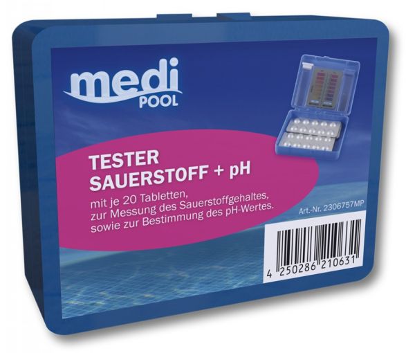 mediPOOL Sauerstoff-/pH-Tester 