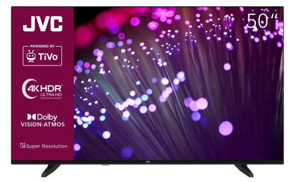 JVC LT-50VU3455 50 Zoll Fernseher / TiVo Smart TV (4K UHD, HDR Dolby Vision, Triple Tuner)