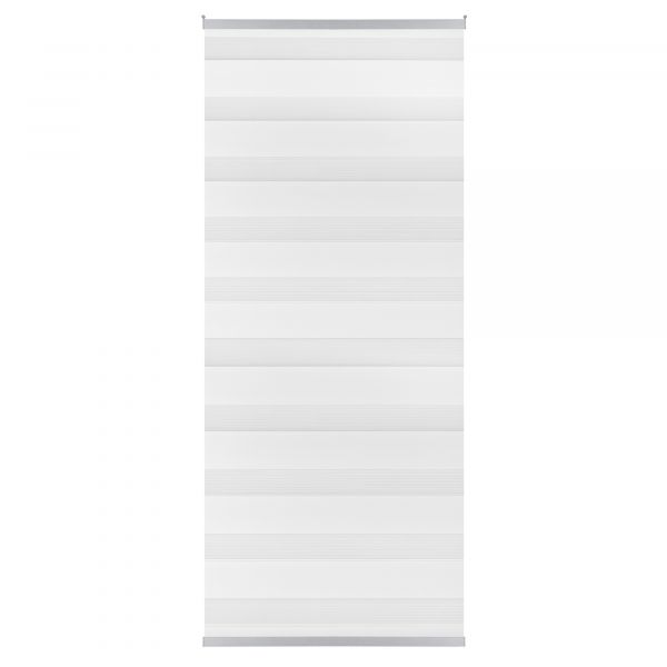 Lichtblick Schiebevorhang Duo, blickdicht - Weiß 60 x 245 cm