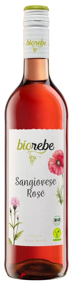 BioRebe Sangiovese Rosé feinherb 2021 0,75l Biorebe Norma24 DE