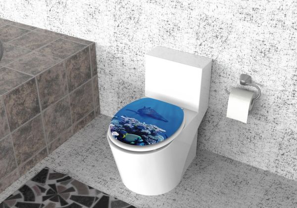 Duschwell MDF WC-Sitz 3D - Meerswelt